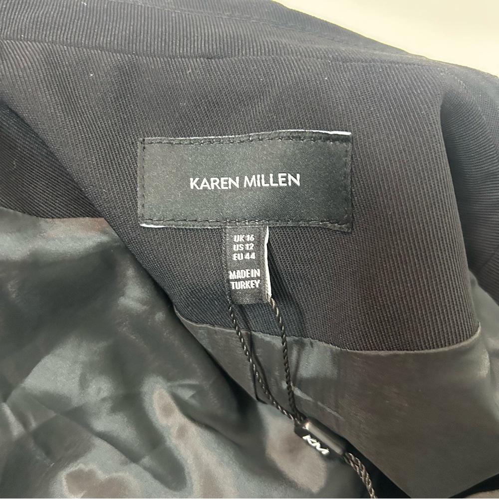 Karen Millen Limited Edition oversized soft tailored jacket (size 12) - Picture 8 of 10